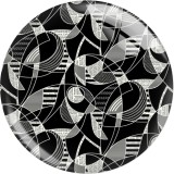 20MM 10Pcs/lot design Print glass snaps buttons  DIY jewelry