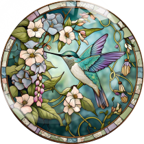 20MM 10Pcs/lot bird Print glass snap button charms