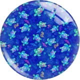 20MM 10Pcs/lot  animal Print glass snaps buttons  DIY jewelry