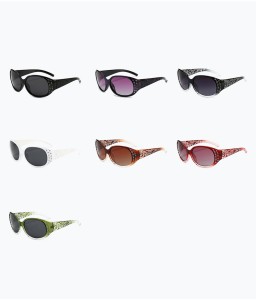 Polarized sunglasses, fashionable diamond studded sunglasses