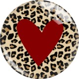 20MM 10Pcs/lot Faithful love Print glass snaps buttons  DIY jewelry