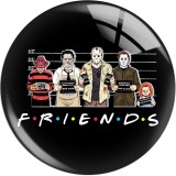 20MM 10Pcs/lot design Print glass snaps buttons  DIY jewelry