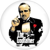 20MM 10Pcs/lot Classic Movie Better Call Saul Print glass snaps buttons  DIY jewelry