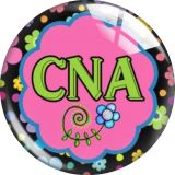 20MM 10pcs/lot nurse Cartoon  glass snap button charms