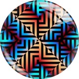 20MM 10Pcs/lot design Print glass snap button charms