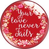 20MM 10pcs/lot faith Cartoon  glass snap button charms