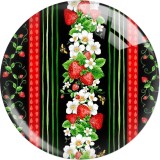 20MM 10Pcs/lot Baseball Starry Sky Print glass snaps buttons  DIY jewelry