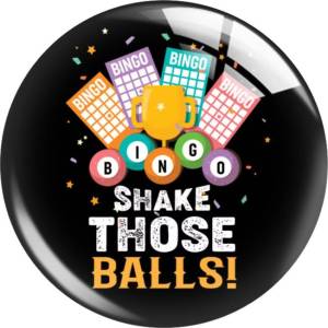 20MM 10pcs/lot bingo shake those ball Print glass snap button charms