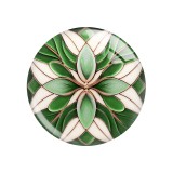 20MM 10Pcs/lot figure glass snap button charms
