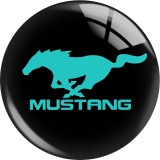 20MM 10Pcs/lot car Jeep Print glass snaps buttons  DIY jewelry