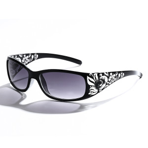 Mirror laser studded diamond trendy sunglasses popular sunglasses