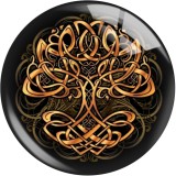 20MM 10Pcs/lot design Print glass snaps buttons  DIY jewelry