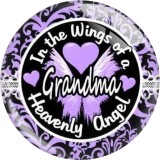 20MM 10Pcs/lot design Print glass snaps buttons  DIY jewelry