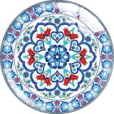 20MM 10pcs/lot Colorful patterns glass snap button charms