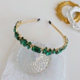Baroque sponge full diamond  headband hair accessories