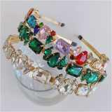 Baroque sponge full diamond  headband hair accessories