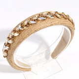 Baroque sponge full diamond  headband hair accessories
