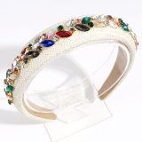 Baroque sponge full diamond  headband hair accessories