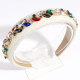 Baroque sponge full diamond  headband hair accessories