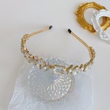 Baroque sponge full diamond  headband hair accessories