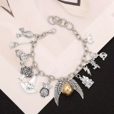 Harry Potter series combination metal Snitch wing bracelet