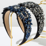 Baroque sponge full diamond  headband hair accessories