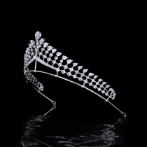 Alloy Crystal Crown Wedding Ball Party Bridal Crown