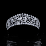 Alloy Crystal Crown Wedding Ball Party Bridal Crown