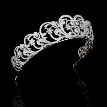 Alloy Crystal Crown Wedding Ball Party Bridal Crown