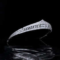 Alloy Crystal Crown Wedding Ball Party Bridal Crown
