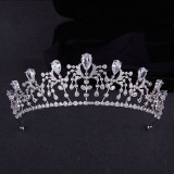 Alloy Crystal Crown Wedding Ball Party Bridal Crown