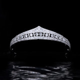 Alloy Crystal Crown Wedding Ball Party Bridal Crown