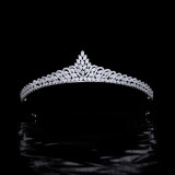 Alloy Crystal Crown Wedding Ball Party Bridal Crown