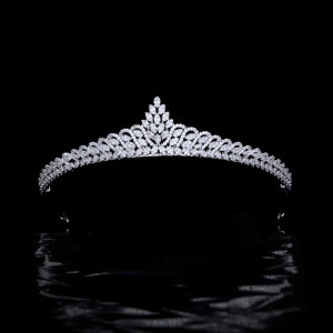 Alloy Crystal Crown Wedding Ball Party Bridal Crown