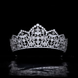 Alloy Crystal Crown Wedding Ball Party Bridal Crown