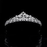 Alloy Crystal Crown Wedding Ball Party Bridal Crown