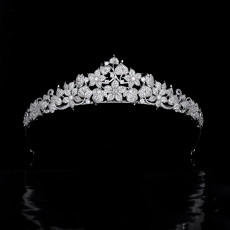 Alloy Crystal Crown Wedding Ball Party Bridal Crown