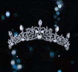 Alloy Crystal Crown Wedding Ball Party Bridal Crown