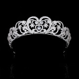 Alloy Crystal Crown Wedding Ball Party Bridal Crown