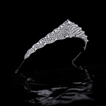 Alloy Crystal Crown Wedding Ball Party Bridal Crown