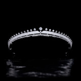 Alloy Crystal Crown Wedding Ball Party Bridal Crown