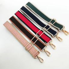 Bag shoulder strap accessories, replacement straps, adjustable single shoulder diagonal cross, color extension strap, solid color maze cross bag strap