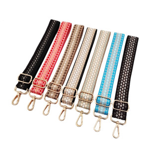 Adjustable shoulder strap, bag strap accessories, gradient color, thick fabric strap