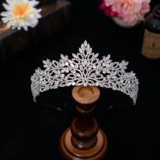 Alloy Crystal Crown Wedding Ball Party Bridal Crown