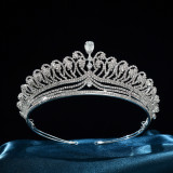 Alloy Crystal Crown Wedding Ball Party Bridal Crown