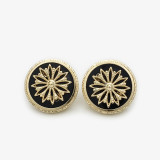 20mm snap button Metal circular flower button