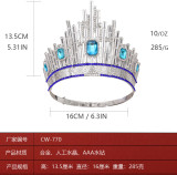 Bride's Crown Copy Alloy Crystal Crown Wedding Ball Party
