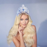 Bride's Crown Copy Alloy Crystal Crown Wedding Ball Party