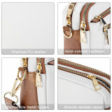 Hot selling multifunctional zipper crossbody bag in Europe and America, square bag, shoulder bag, wallet shoulder strap adjustable PU Leather