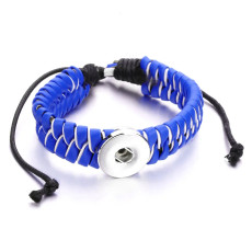 Leather bracelets fit 20mm snaps  jewelry